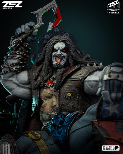 Lobo (Throne) Statue 3D-Printed Kit