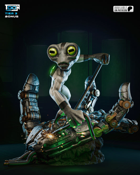 Grey Matter Statue