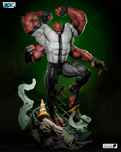 Four Arms Statue