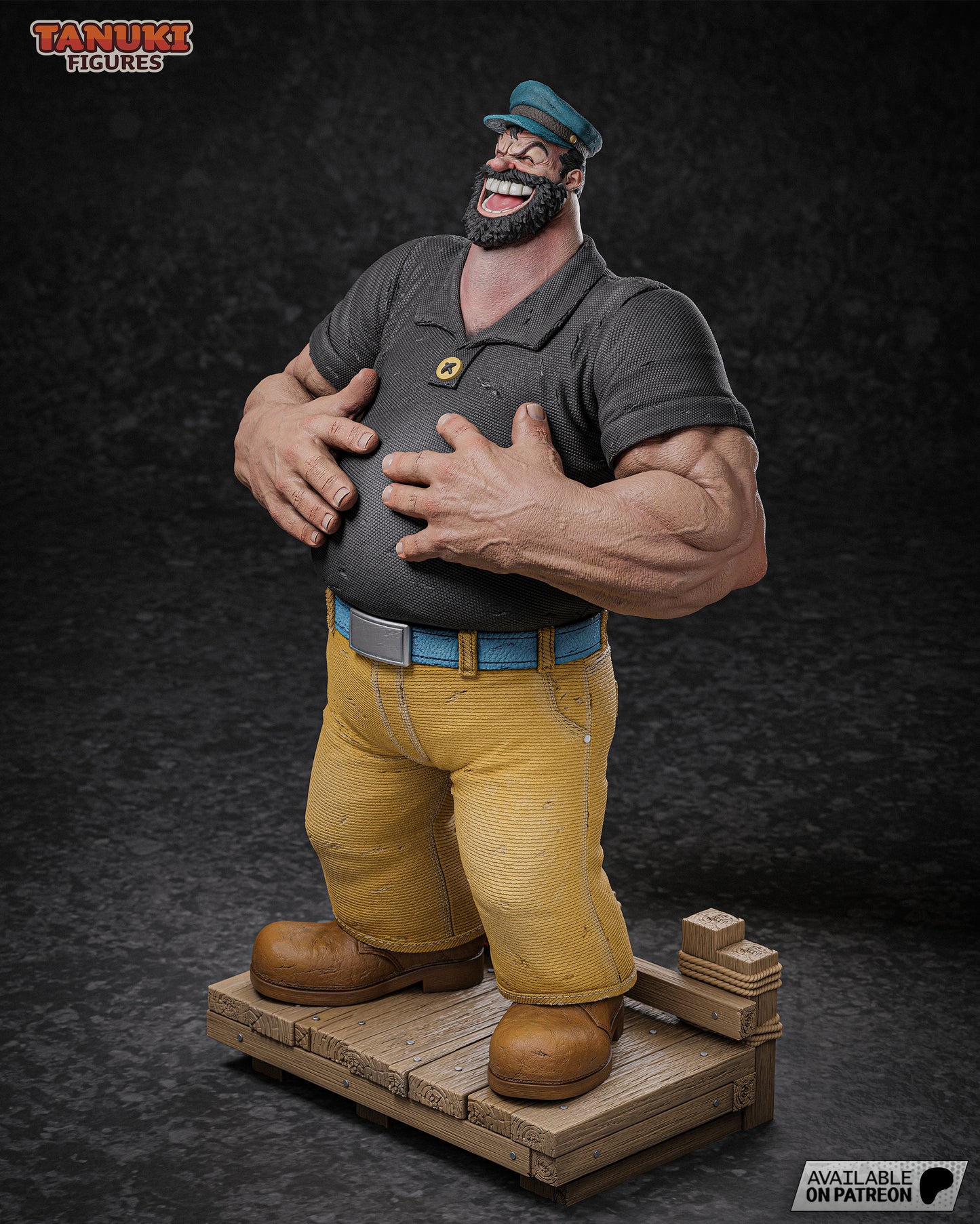 Bluto Statue 3D-Printed Kit