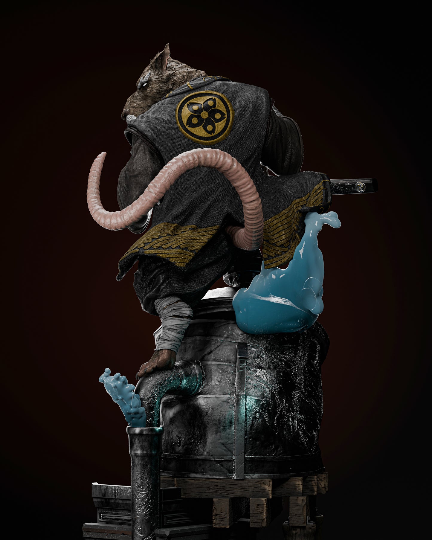 Master Splinter TMNT Statue