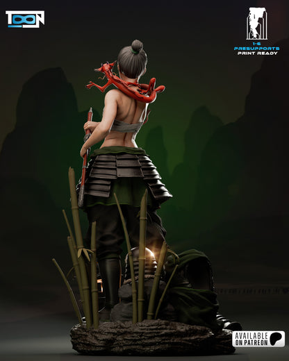 Mulan Statue