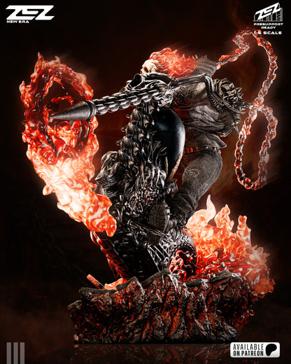 Ghost Rider Statue