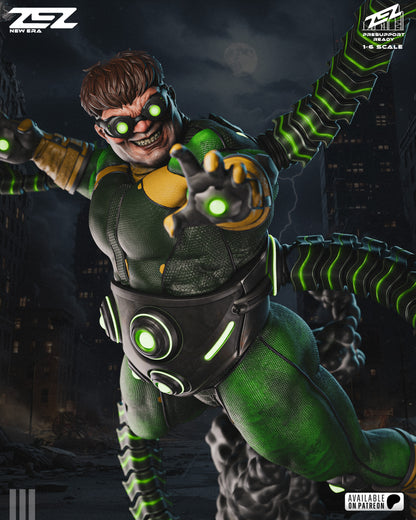 Doc Ock Statue 3D-Printed Kit