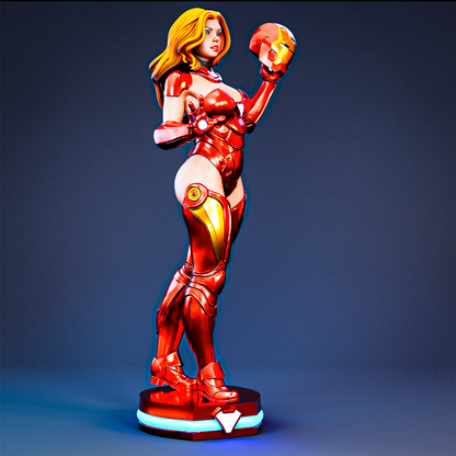 Pepper Potts Statue 3D-Printed Kit
