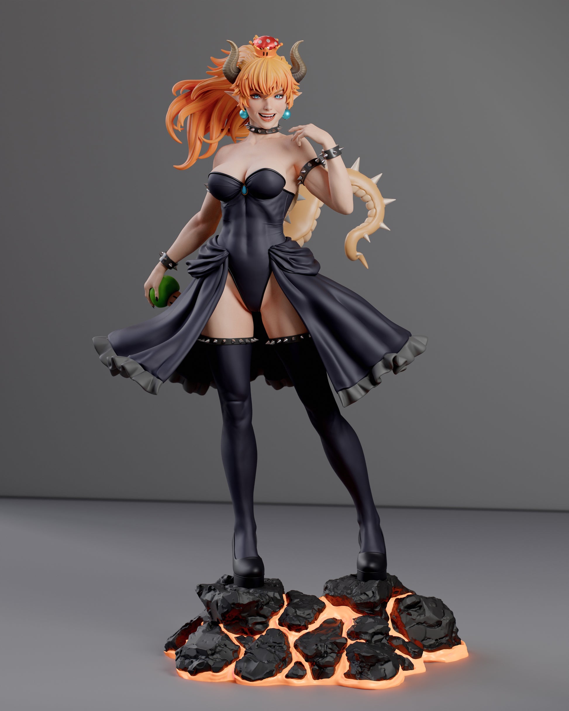 Bowsette Statue 3D-Printed Kit KAPIKOPRINTED Bowsette Statue 3D-Printed Kit KAPIKOPRINTED