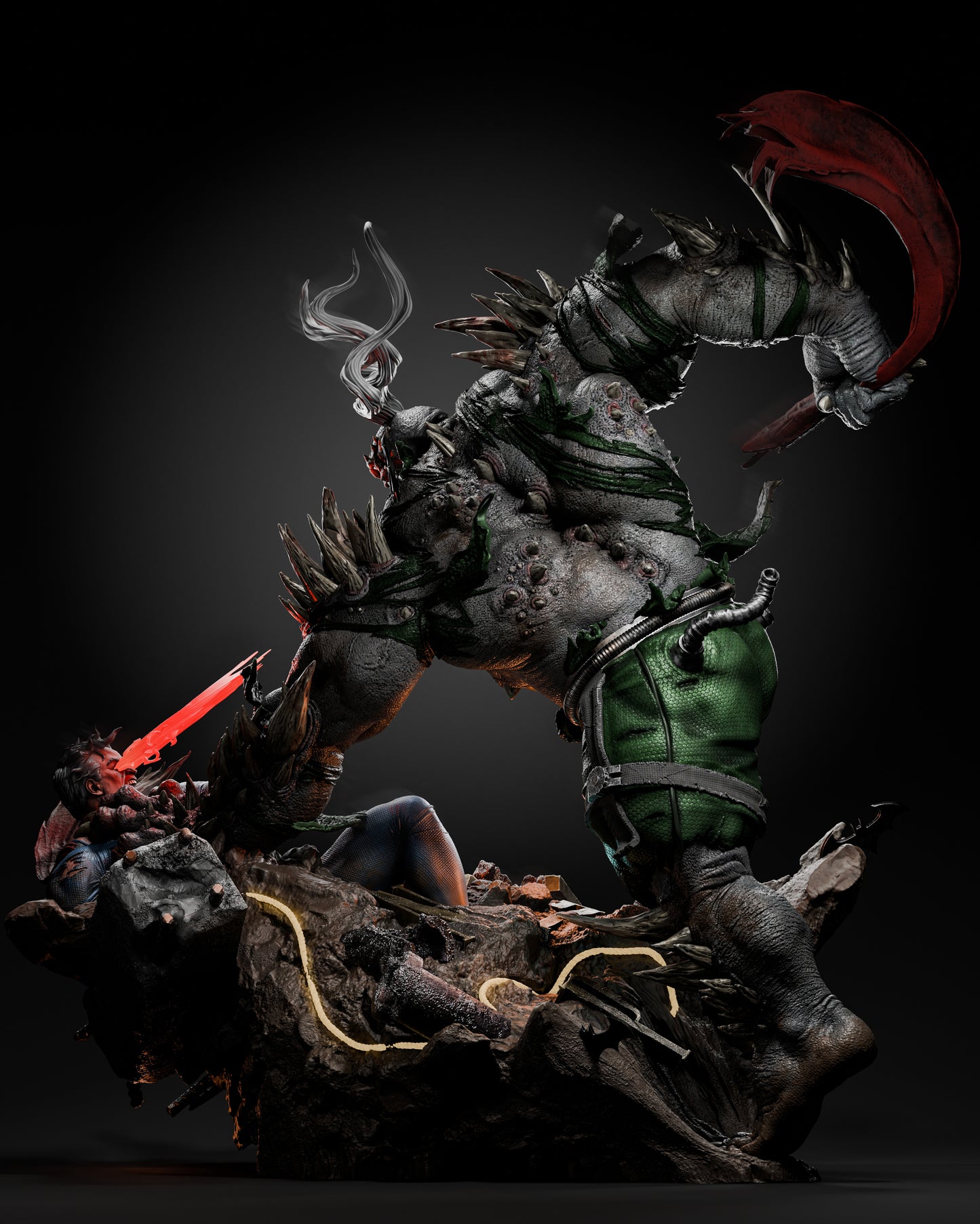 Doomsday Statue 3D-Printed Kit
