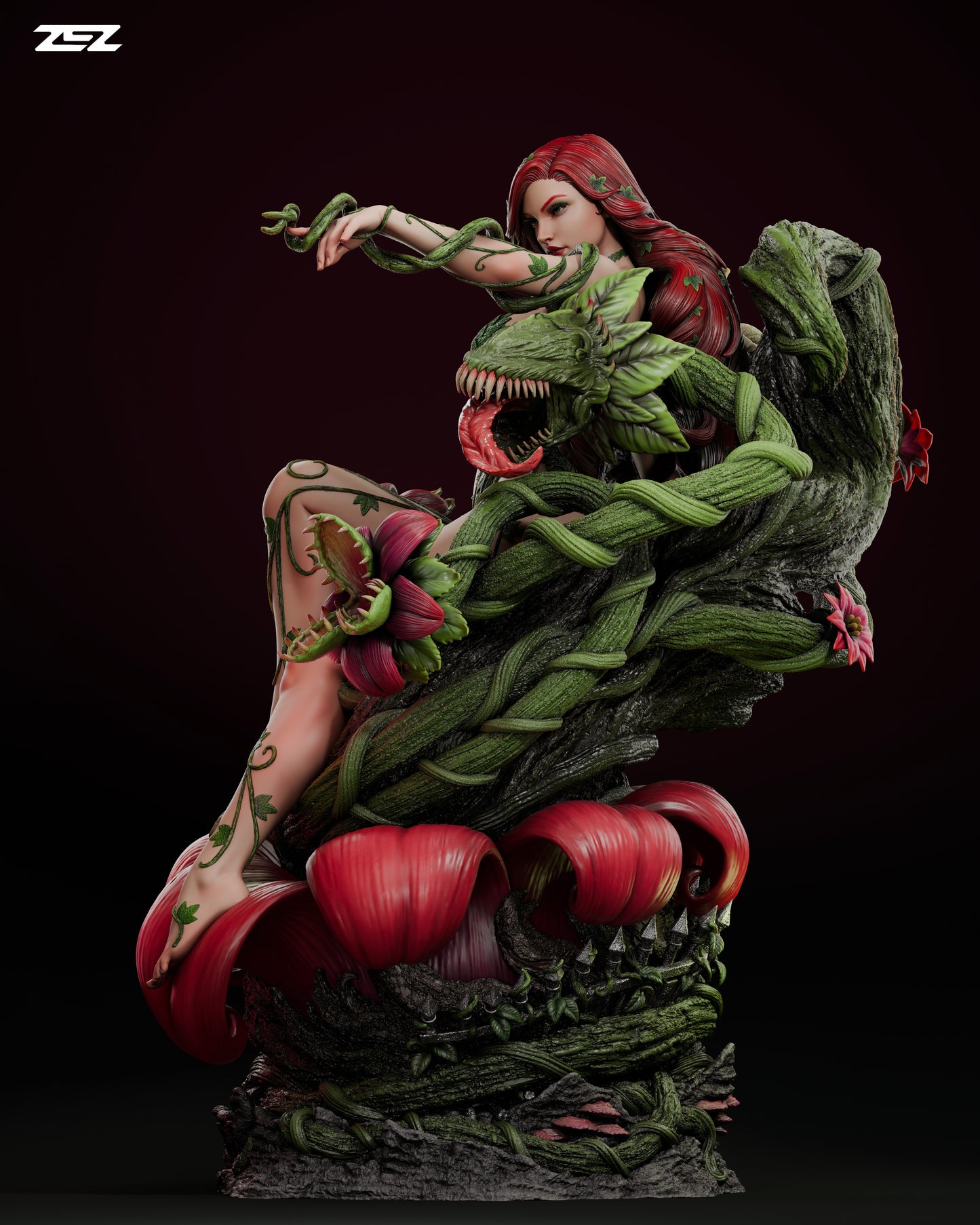 Poison Ivy Statue