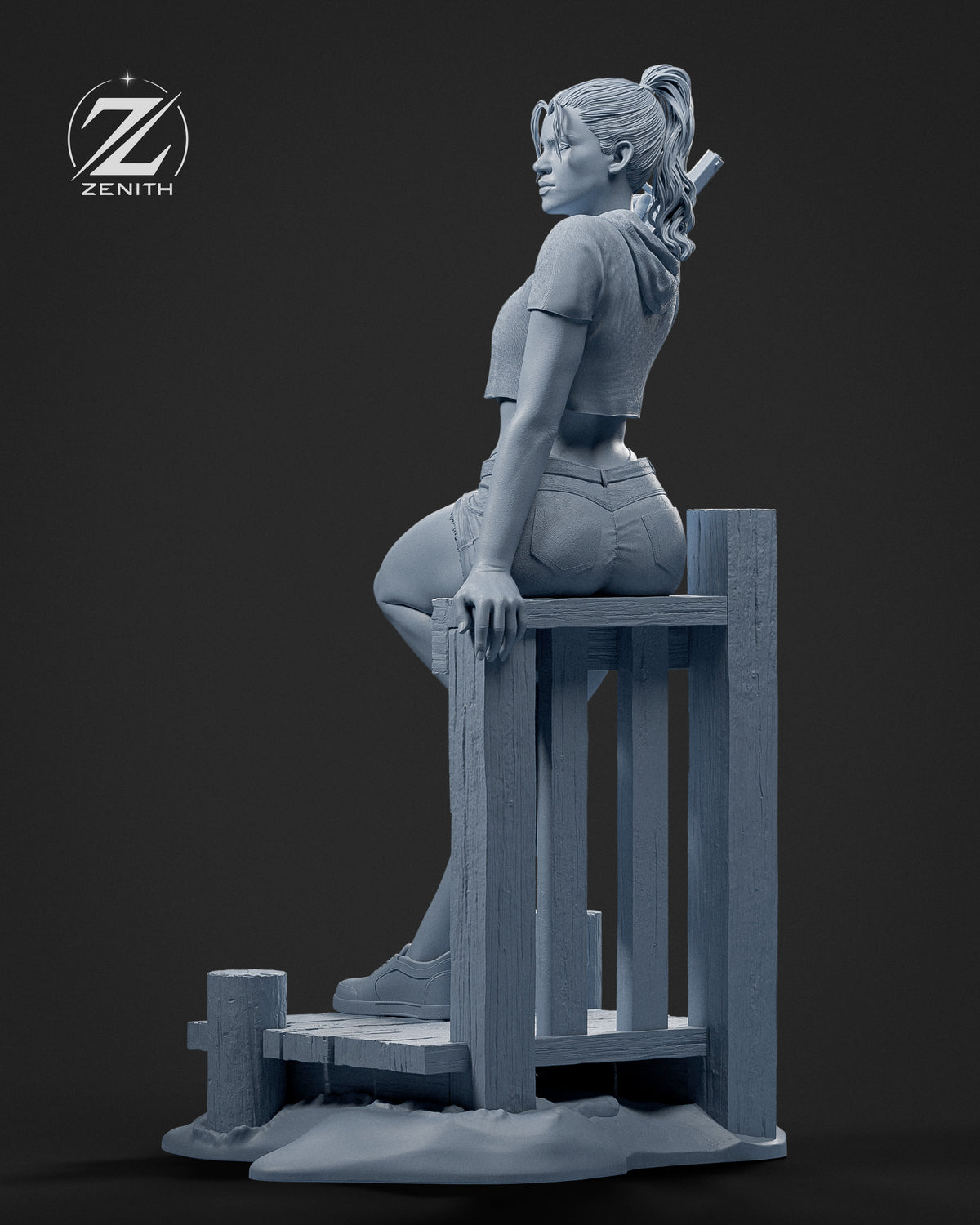 Lucia Caminos Statue 3D-Printed Kit