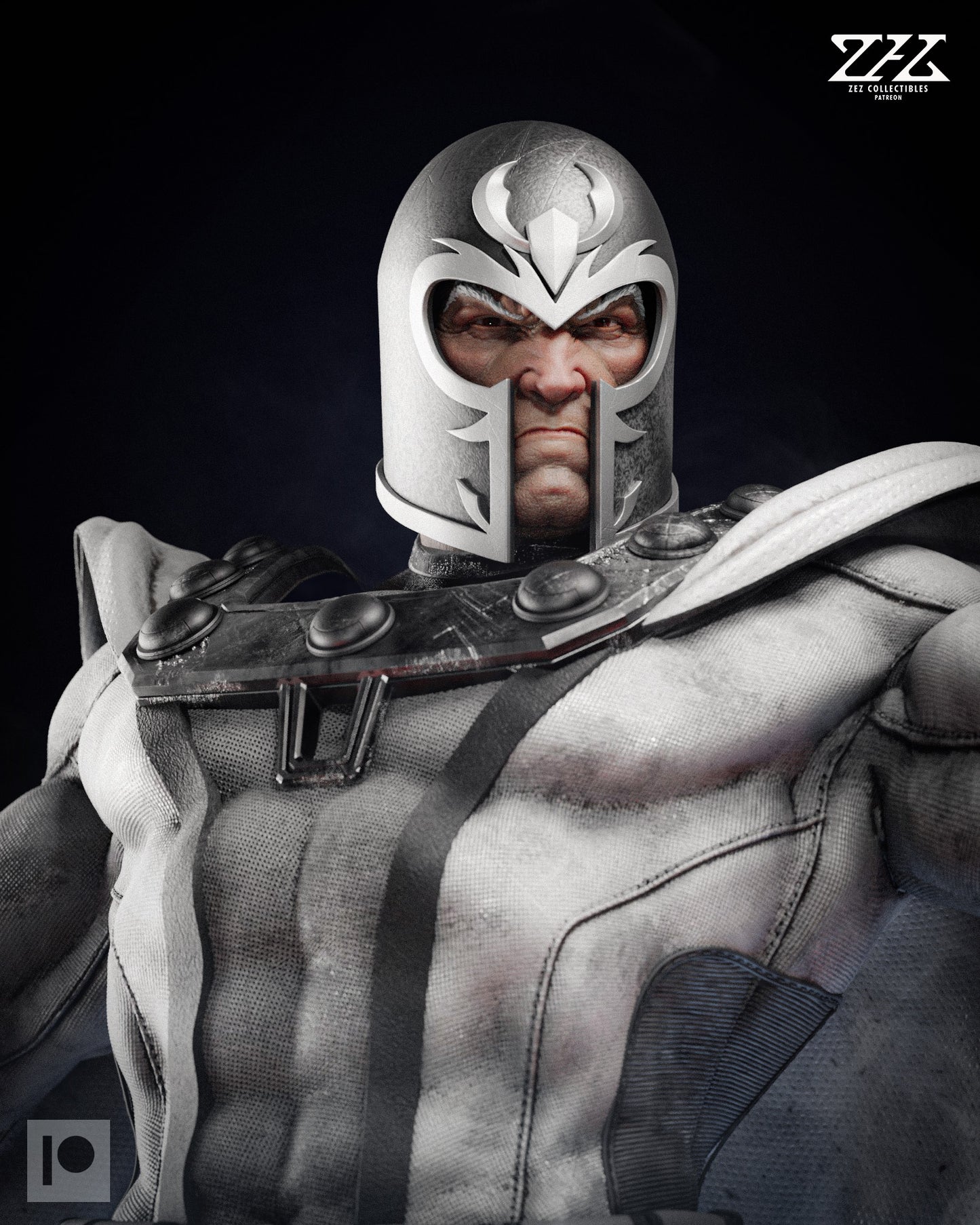 Magneto Statue 3D-Printed Kit