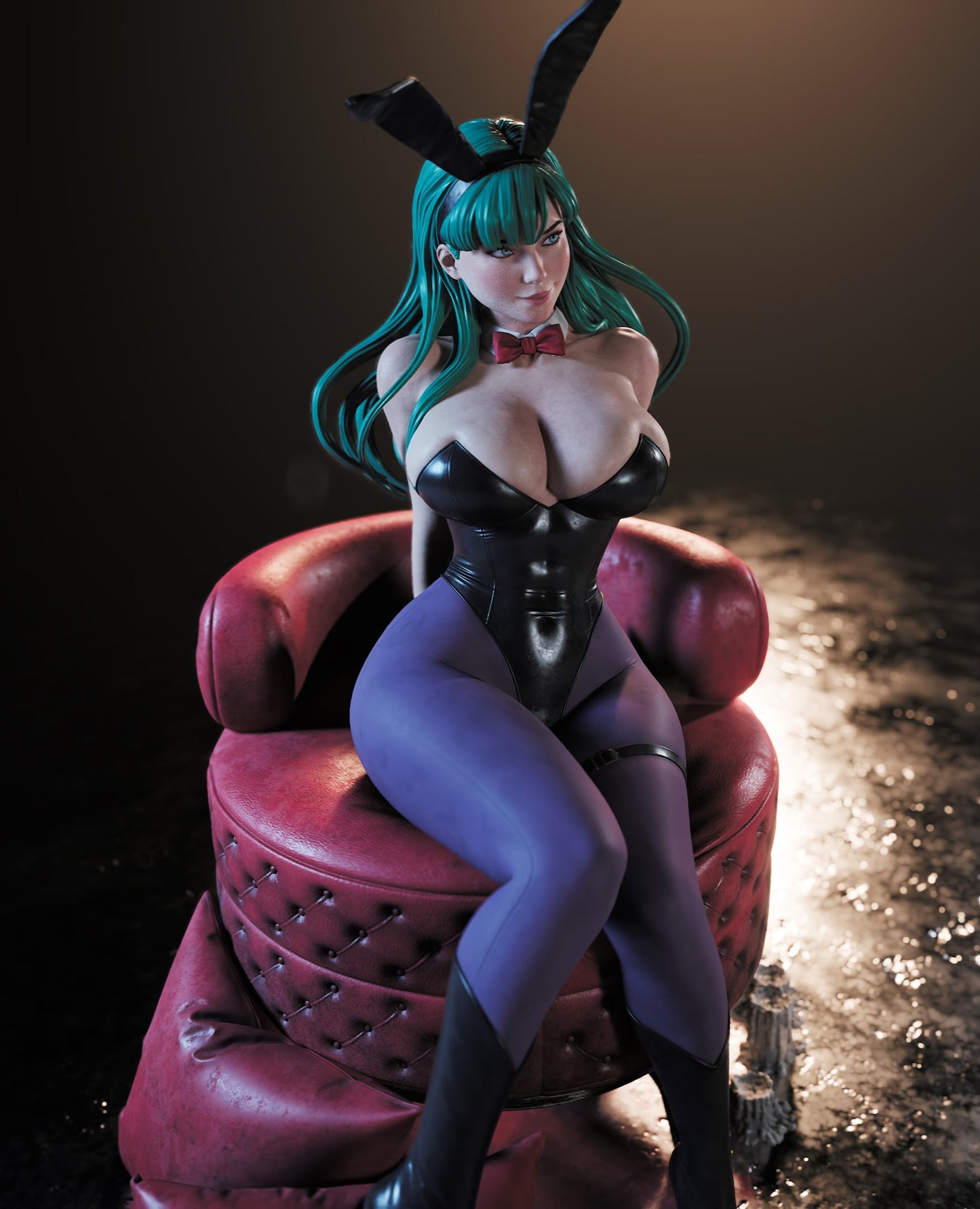Bunny Girl Statue 3D-Printed Kit