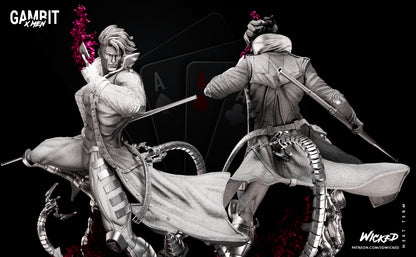 Gambit (X-Men) Statue
