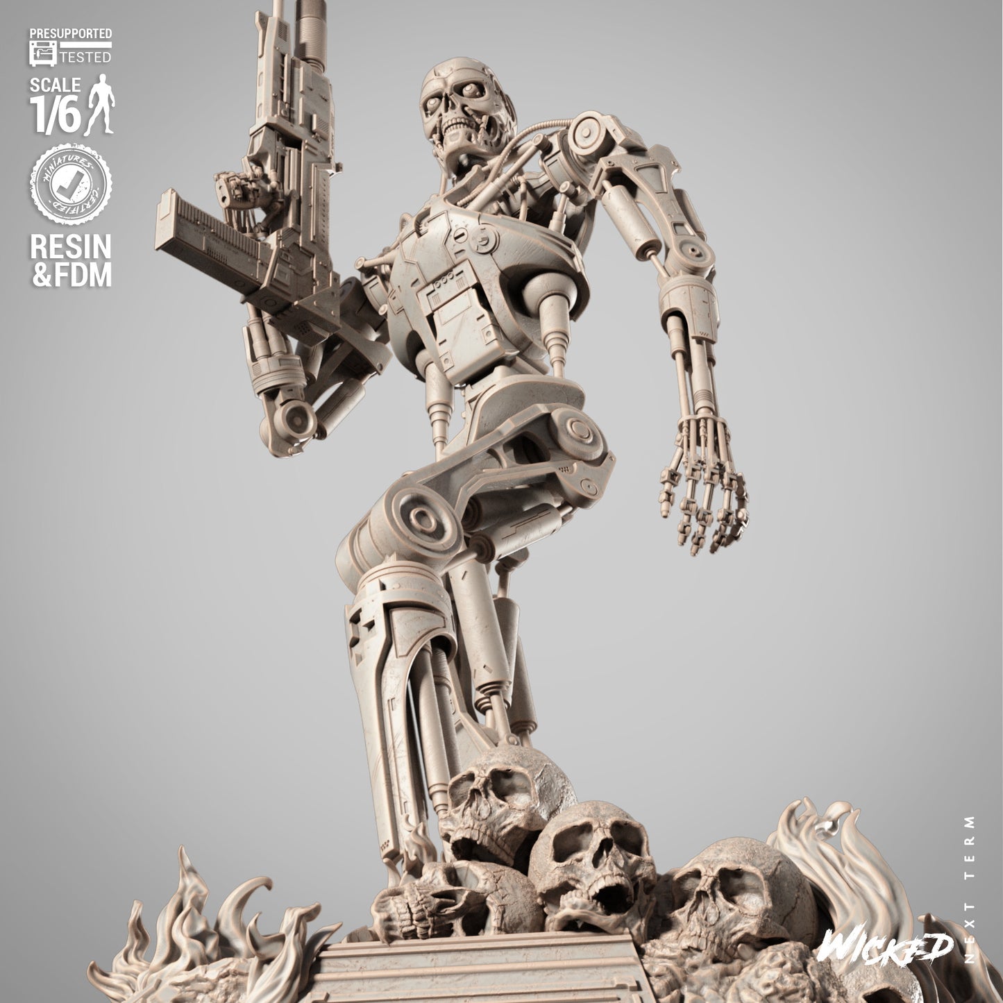 T800 Statue