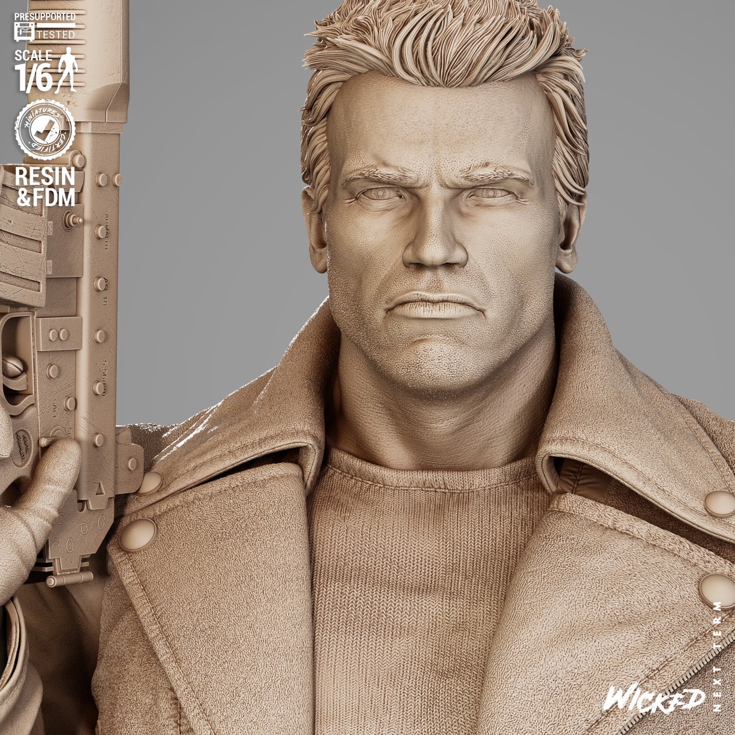 Terminator Statue