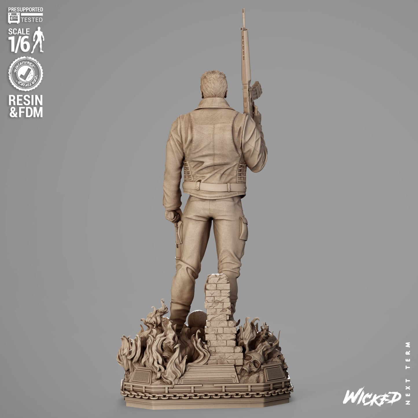 Terminator Statue