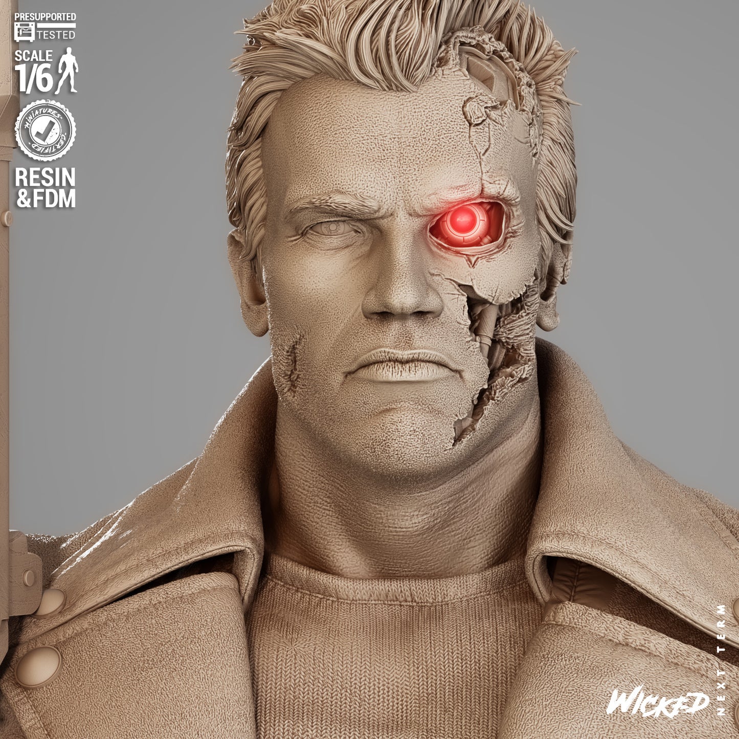 Terminator Statue