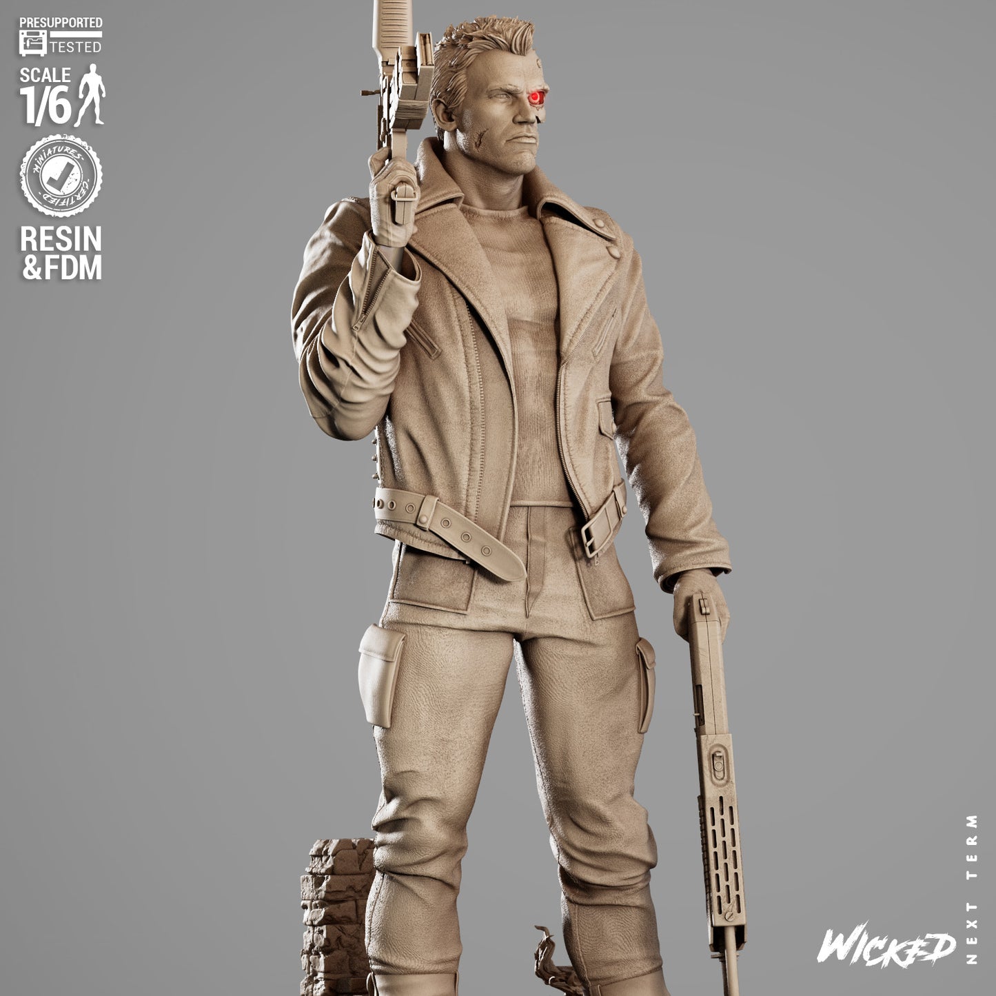 Terminator Statue