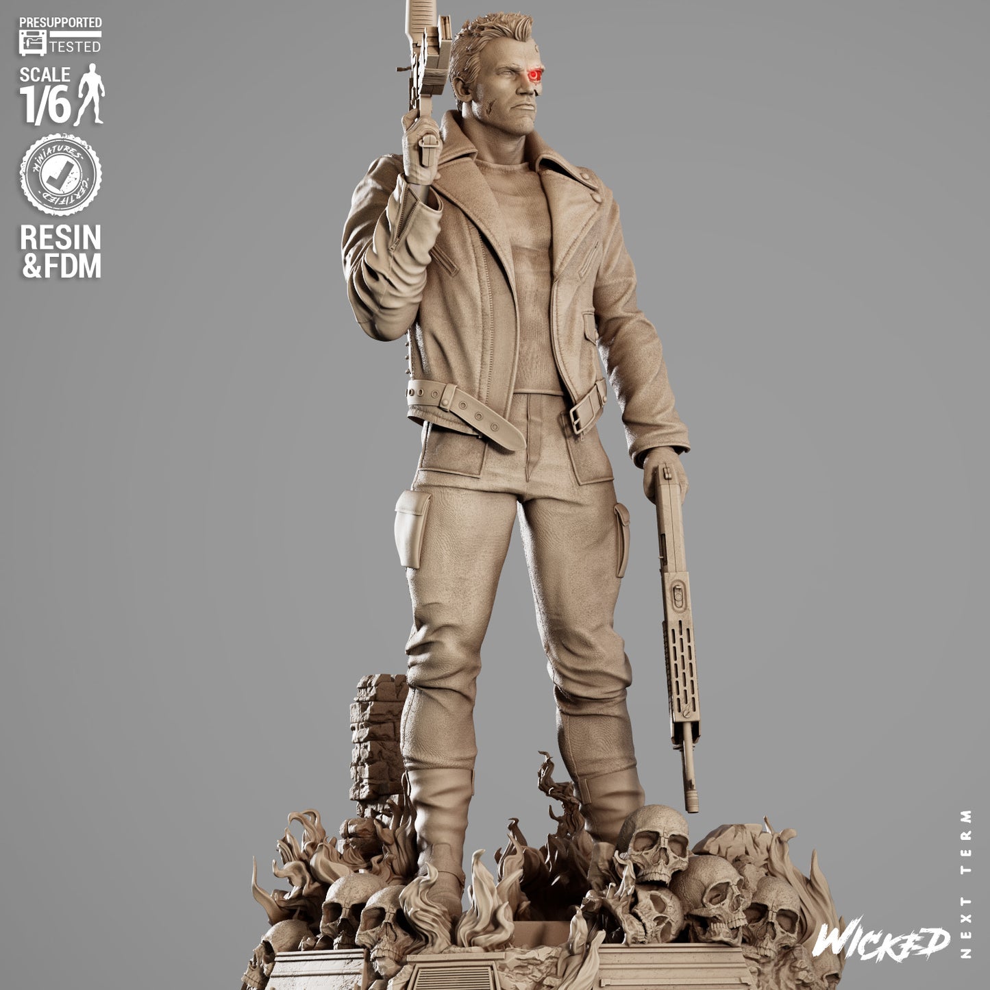 Terminator Statue