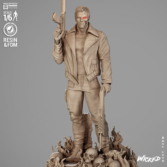 Terminator Statue