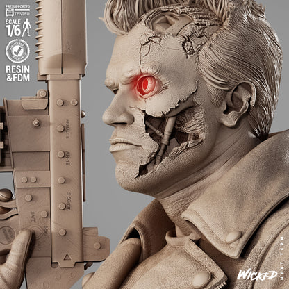 Terminator Statue