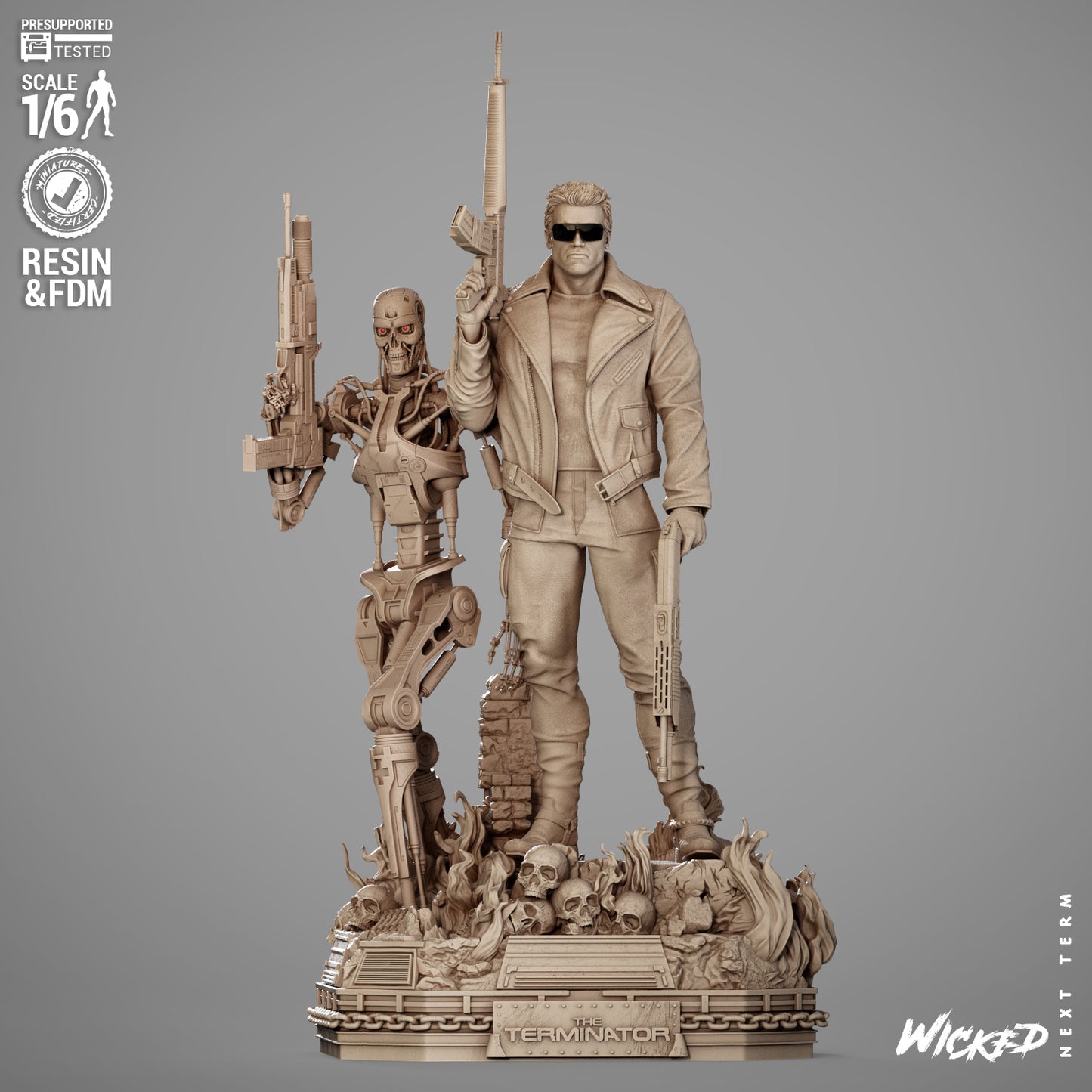 Terminator Diorama