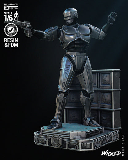 Robocop Statue