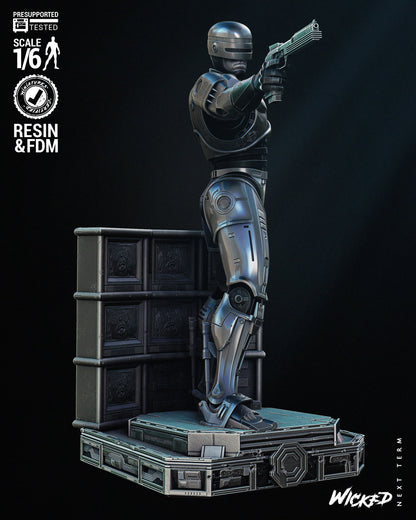 Robocop Statue