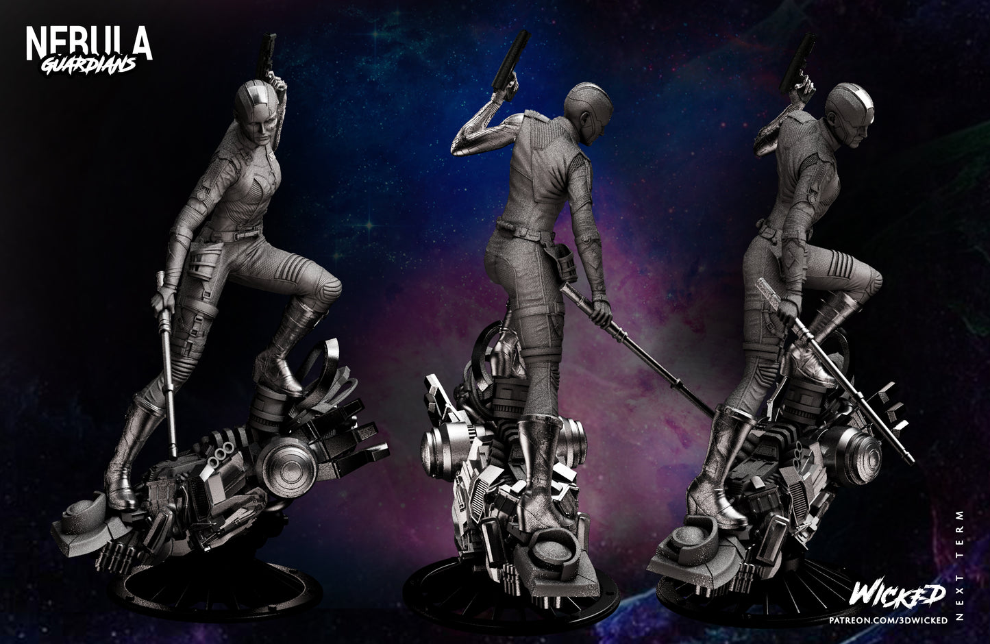 Nebula Statue
