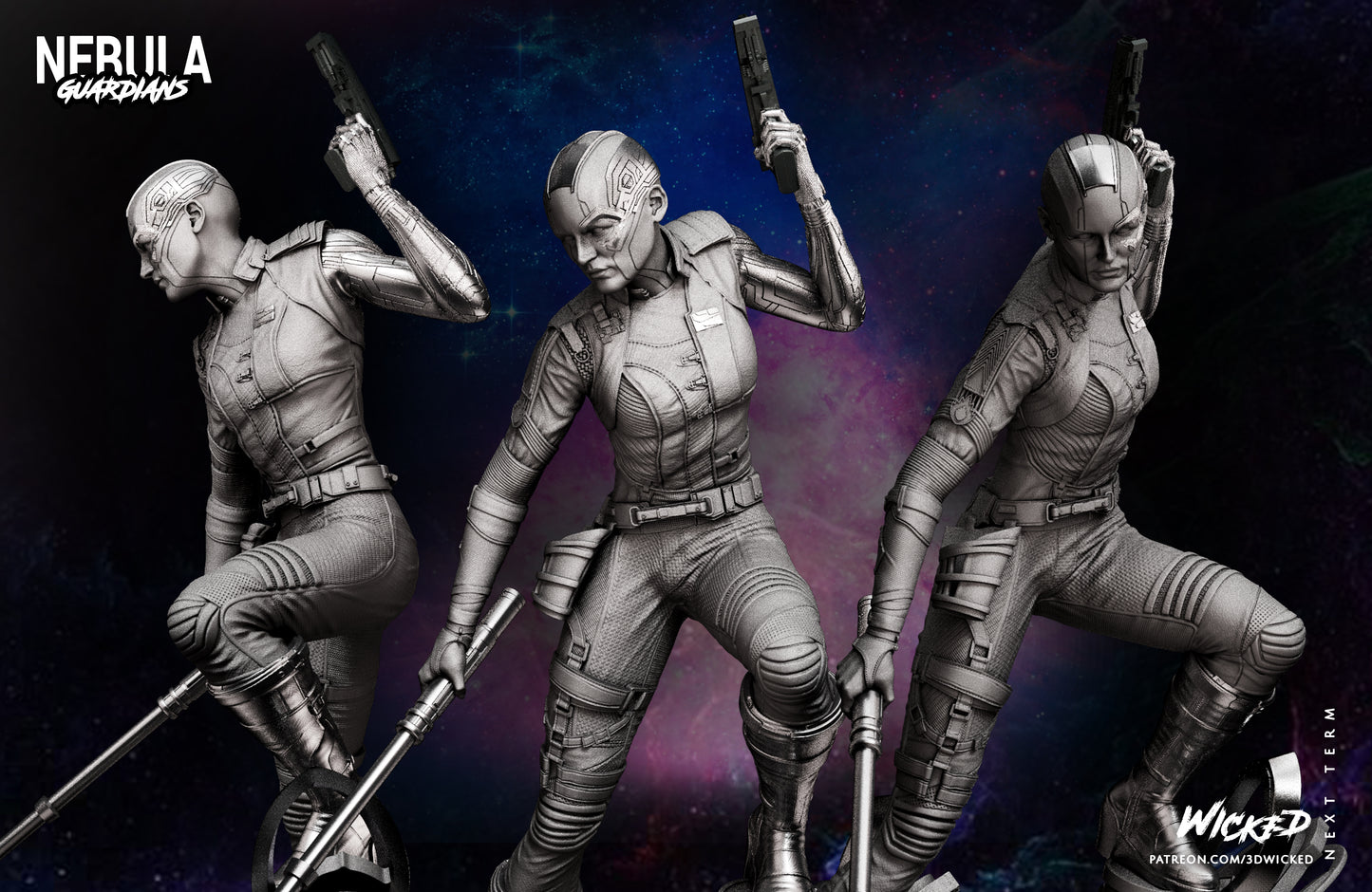 Nebula Statue
