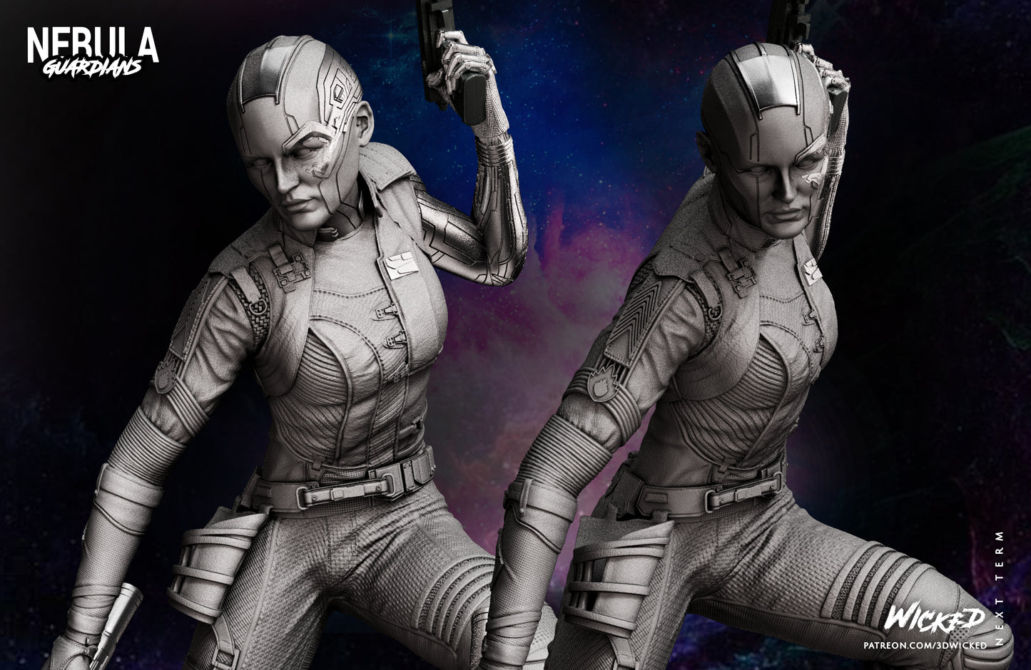 Nebula Statue