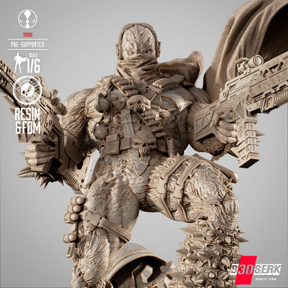 Commando Spawn Statue