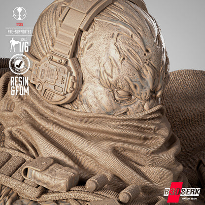 Commando Spawn Statue