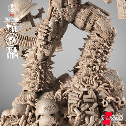 Commando Spawn Statue