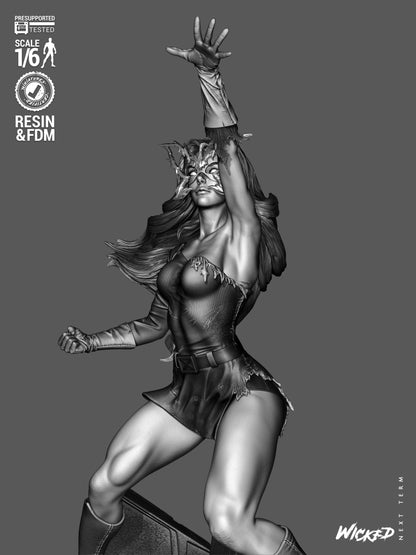 Jean Grey Statue 3D-Printed Kit