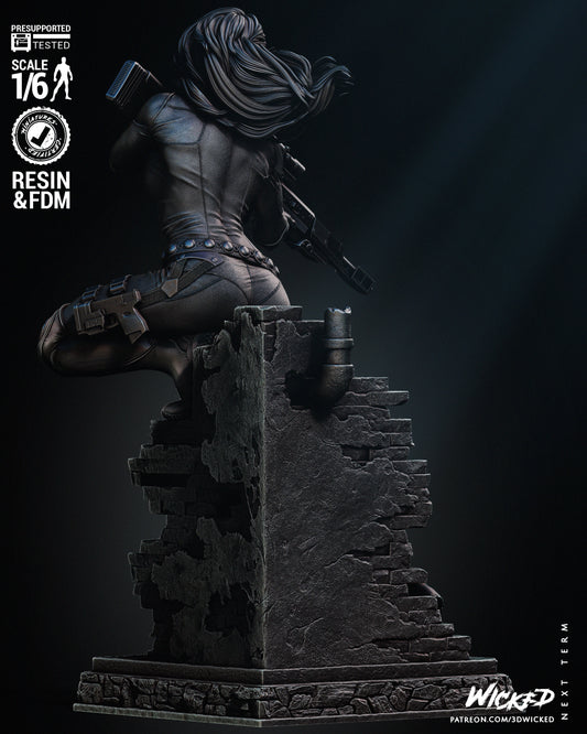 Black Widow 2024 Statue