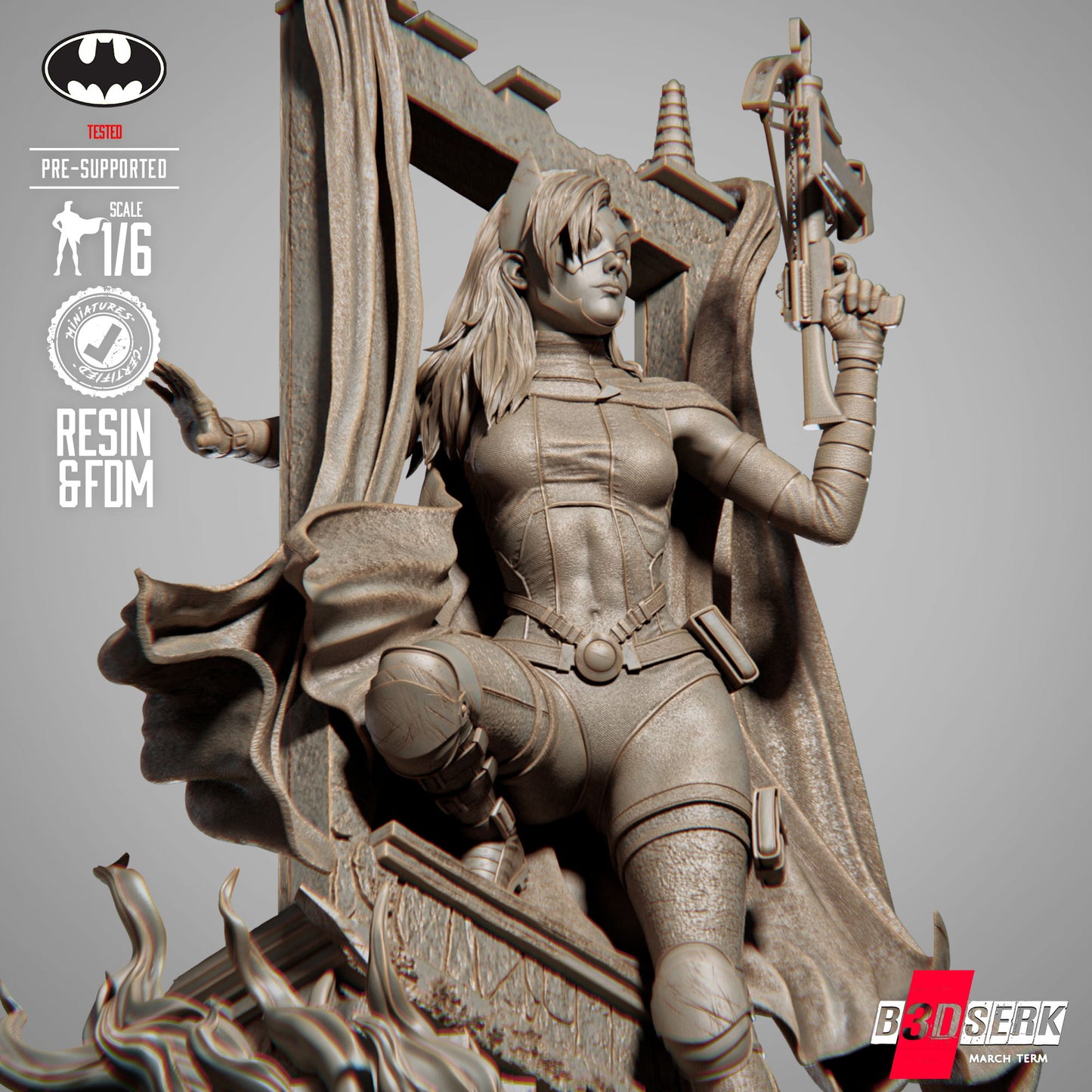 The Huntress Statue