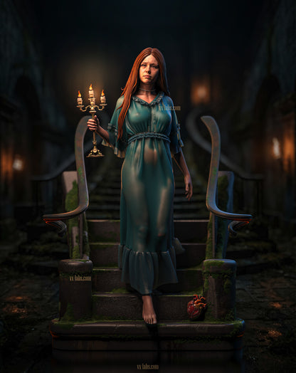 Lady Elizabeth (Frankenstein) Statue 3D-Printed Kit