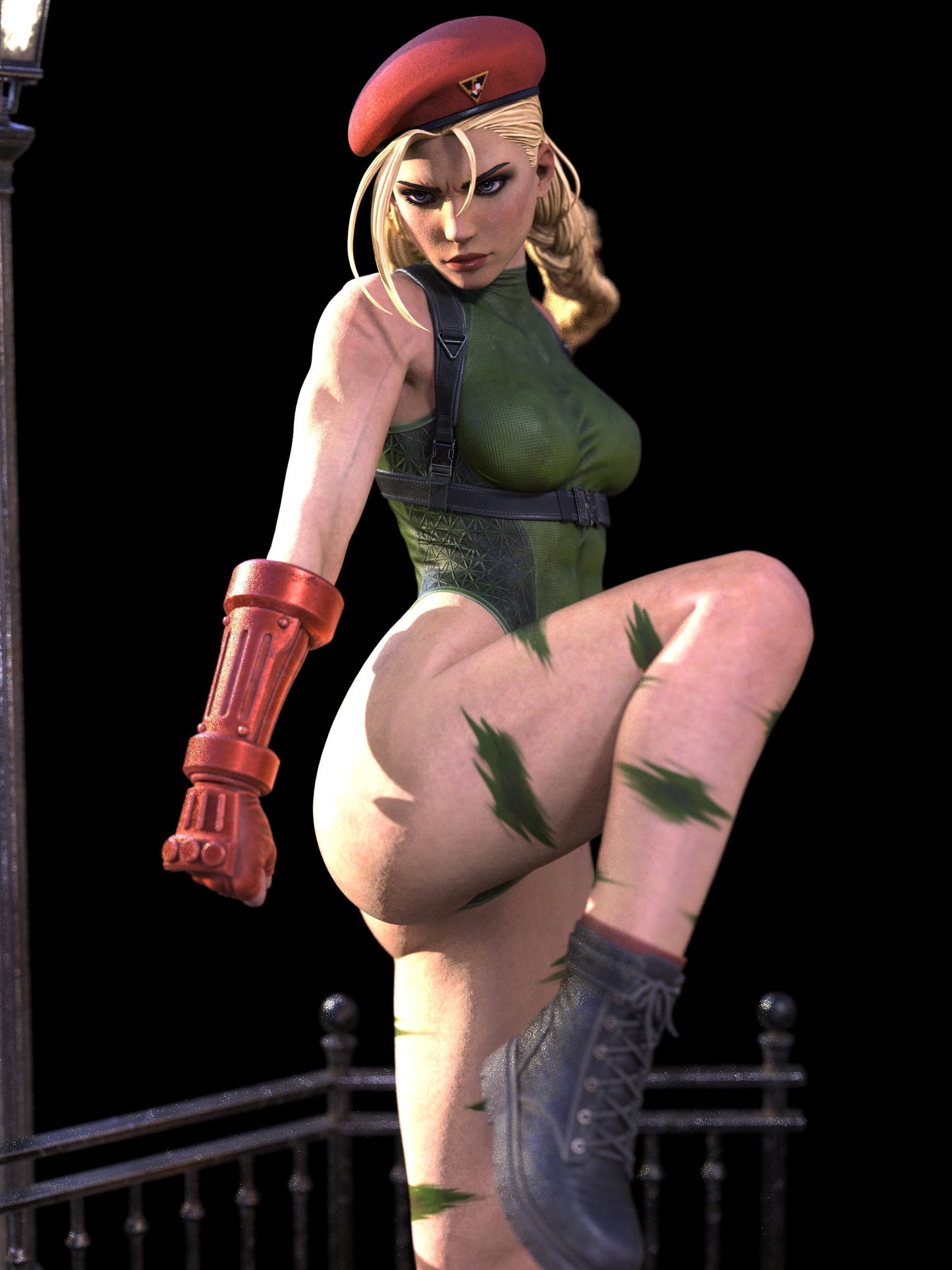 Cammy Statue 3D-Printed Kit