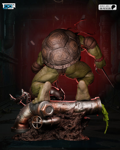 Raphael TMNT Statue