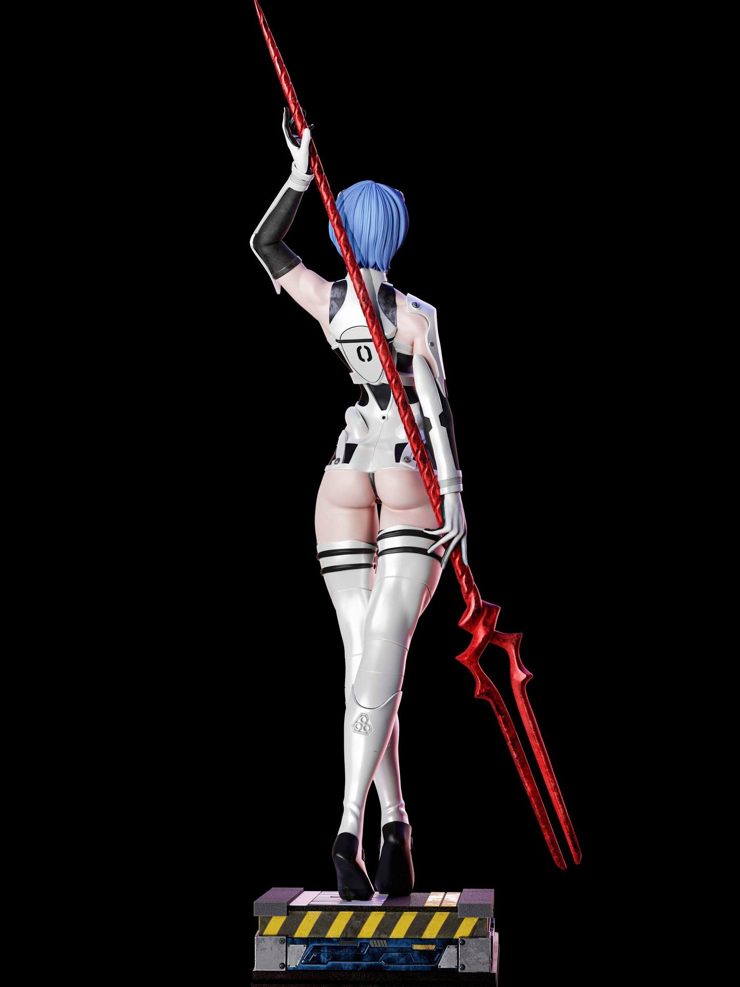 Rei Ayanami Statue 3D-Printed Kit