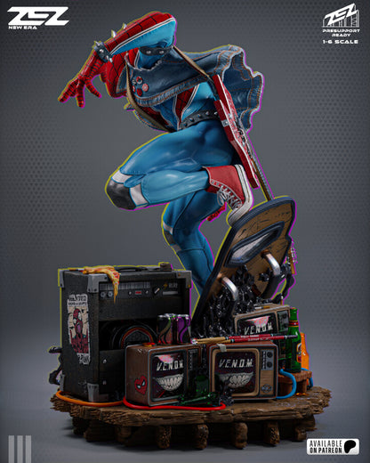 Spider Punk Statue