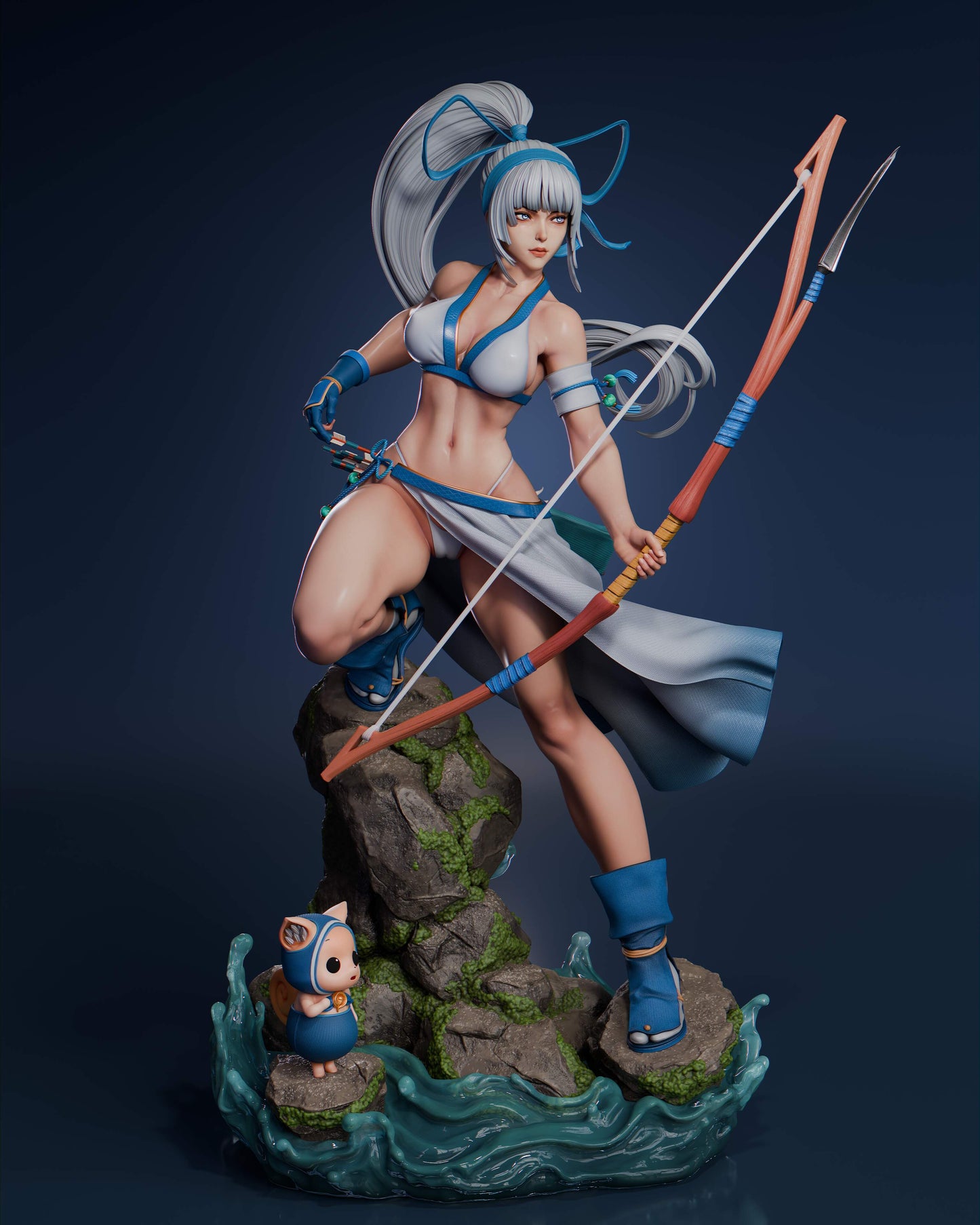 Mina Majikima Statue