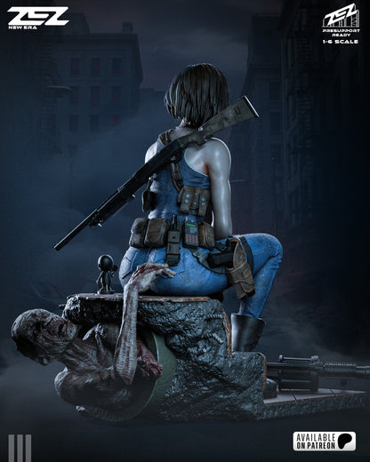 Jill Valentine Statue