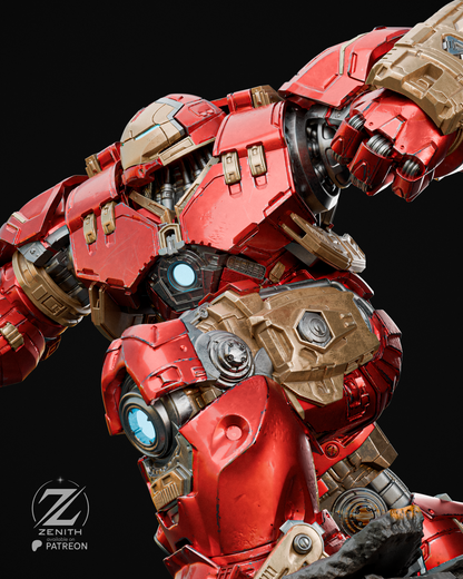Hulkbuster Statue 3D-Printed Kit