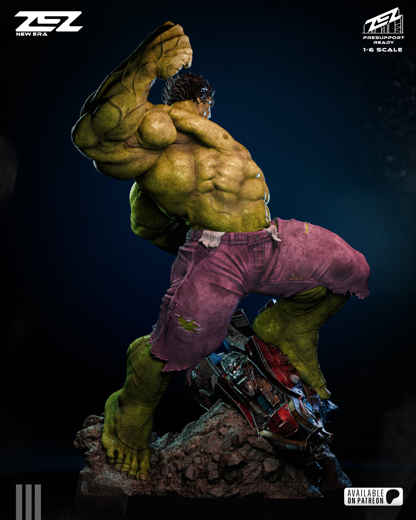 Hulk Statue