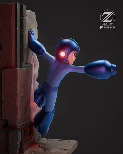 Mega Man Statue 3D-Printed Kit