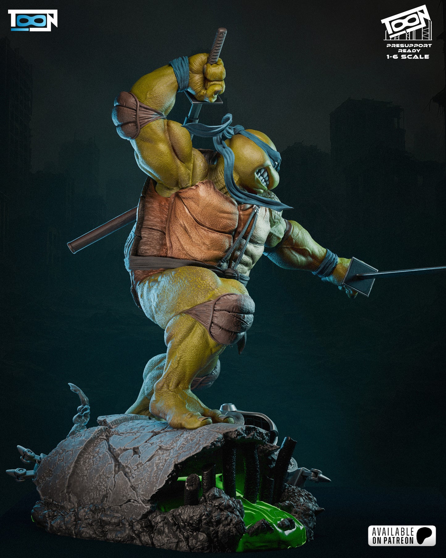 Leonardo TMNT Statue