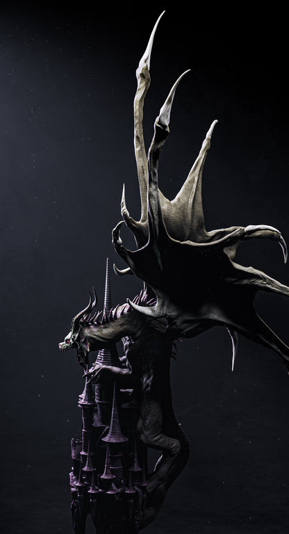 Mysterious Dragon Statue 3D-Printed Kit