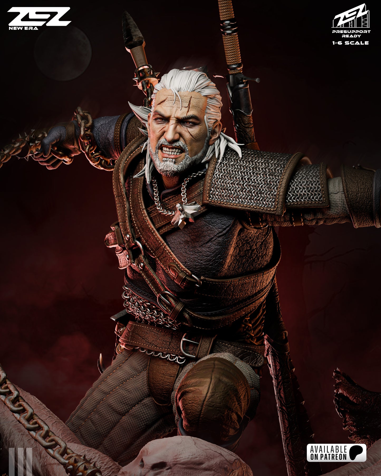 Geralt Statue