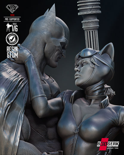 Batman & Catwoman Diorama